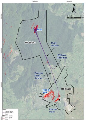 Figure 1: Map Showing Location of WUG and Waihi (CNW Group/OceanaGold Corporation) Figure 1: Map Showing Location of WUG and Waihi (CNW Group/OceanaGold Corporation)